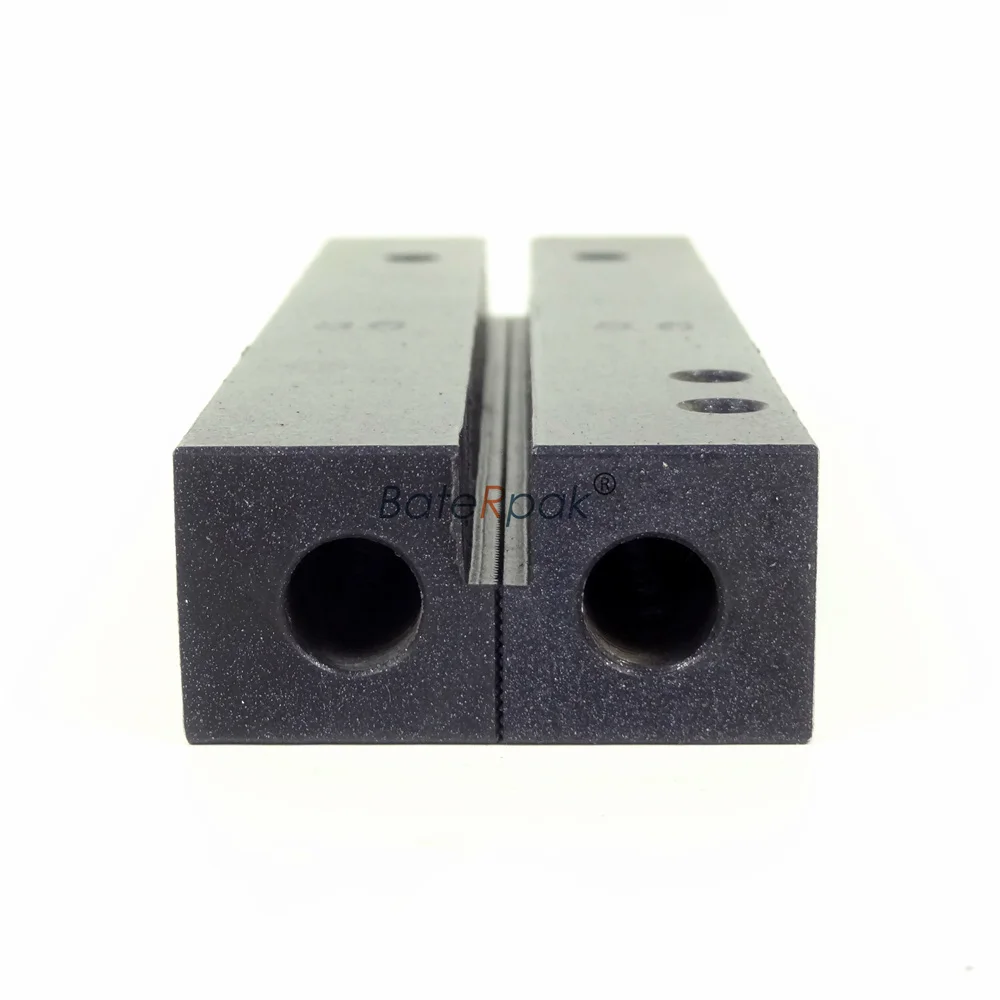 BateRpak Anti Sticking  Verical Seal Heat Steel Block,Module stripe,Vertical Packaging Machine Cross Line Jaw 1pair