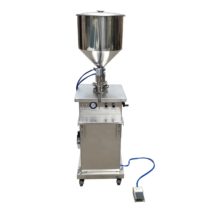 JHZ for Pneumatic Daily Chemical Industry Liquid Emulsion Glue Material Filling Machine