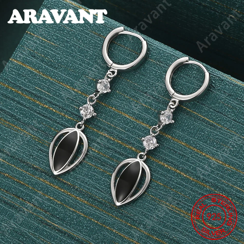 925 Sterling Silber Zirkonia-Ohrringe, Vintage-Stil, Personalisierte Accessoires, Geschenke, Schmuck