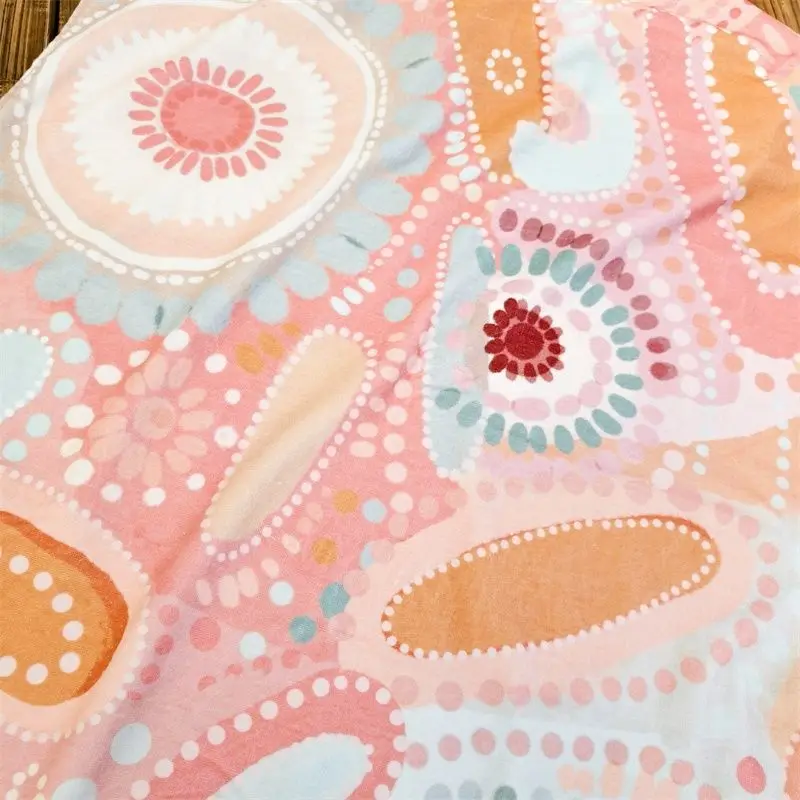 Pure cotton bath towel, sweat towel, kitchen towel, cartoon pure cotton bath towel, large-sized bath wrap, soft and multi-purpos