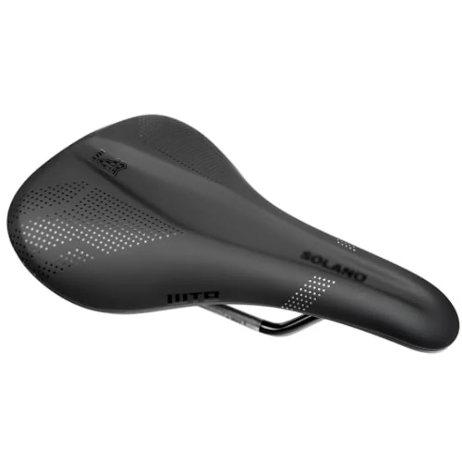 Solano Bike Seat Saddle - Fusion Form Base - Enhanced Padding - Mountain, Gravel and Road (/, 3 Rail Options