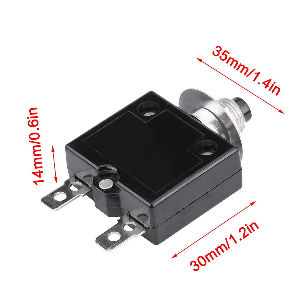 Manual Reset Circuit Breaker Reset Thermal Switch Manual Reset Thermal Switch Circuit Breaker Over Current Overload Protector