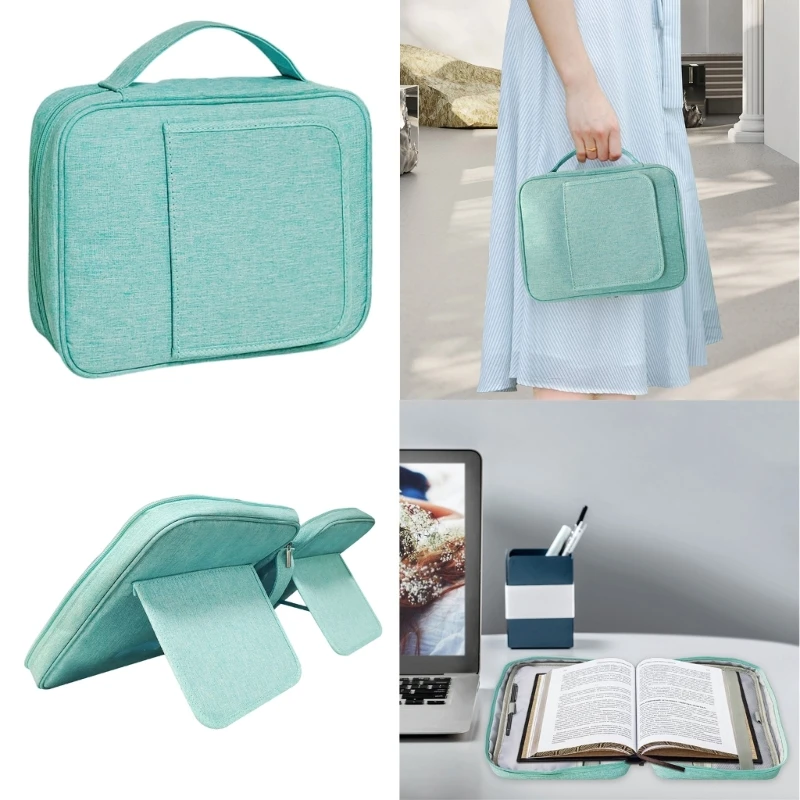 Bible Bag File Storage Bag with Handle and Book Stand Bible Covers Bible Book Cover Bible Case for Organizing Bible 896C