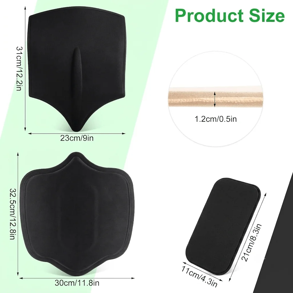 4pcs Lipo Foam ab Board Abdominal Board Kit  for Waist Back Abdomen Shaping Board Waist Tummy Control Shapewear