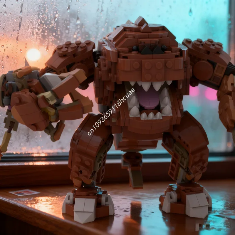 

894 детали MOC Rancor Creator 3 1ed, модель из строительных блоков, рождественский подарок, архитектурная игрушка, набор для сборки, творческая идея, подарок на день рождения для детей