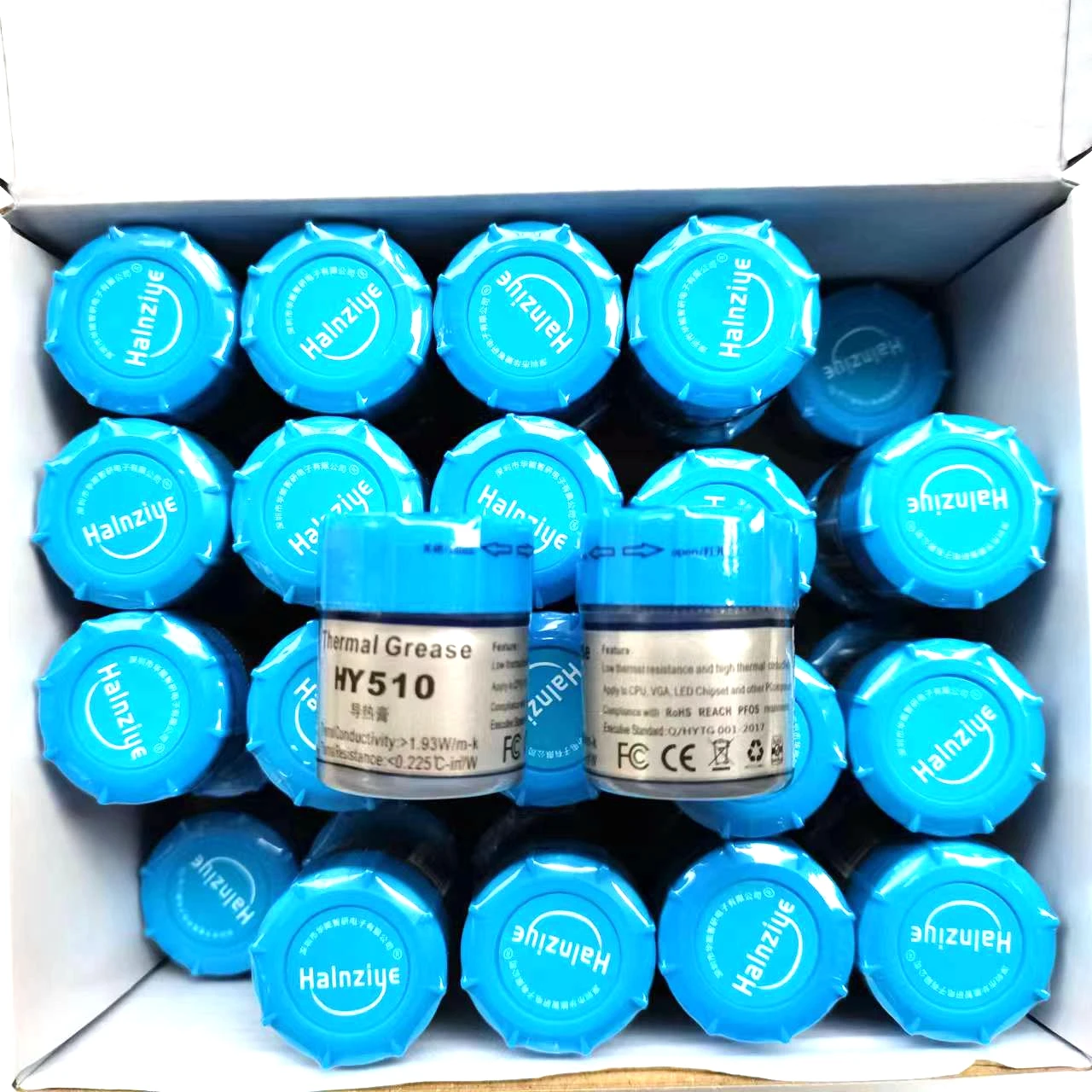 10g HY510 Gray thermal conductive grease paste silicone radiator compound 1.93W/M-K for CPU  GPU chipset laptop cooling