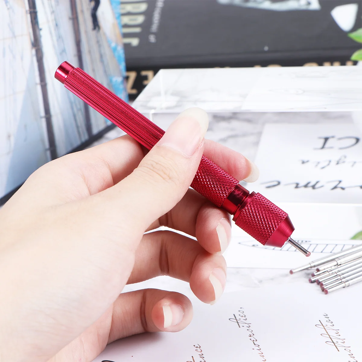 

20Pcs Non-Ingredient Safe High Quality Tattooing Microblading Pen Cores Demarcate Areas Piercing Tattoo Blue Pen Holder Refill