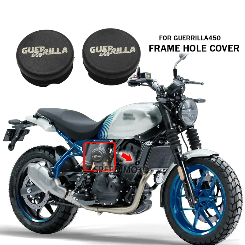 For GUERRILLA 450 Guerrilla450 2024 2025 2026 Motorcycle Accessories Frame Hole Cover Caps Plug Frame