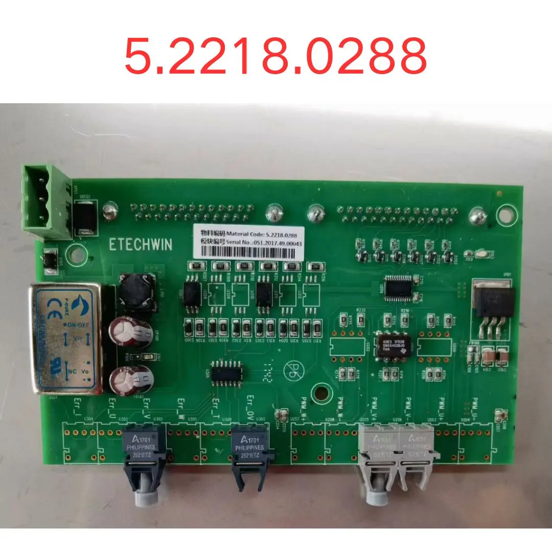 

used Fiber optic communication board 5.2218.0288 test OK Fast shipping