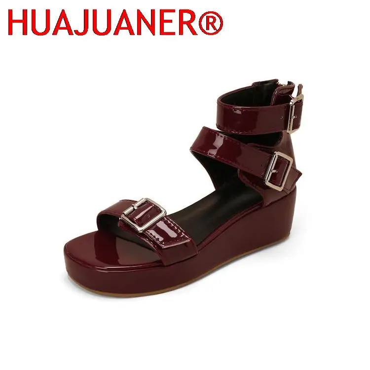 

Buckle Strap Large Size Comfort Shoes for Women Med 2025 Sandals Summer Heels Suit Female Beige Big Medium New Girls Black Clogs