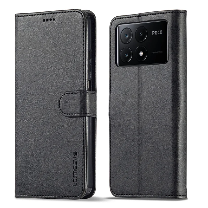 For Xiaomi Poco X6 Pro 5G Case Flip Leather Wallet Book Case On M6 Pro 4G Phone Cover Magnetic Card Slot Holder