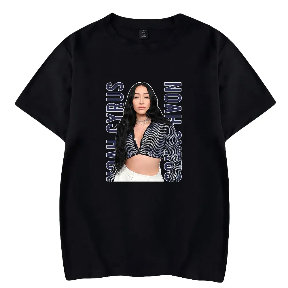 

Noah Cyrus Merch Oversized T Shirt Women Men Summer Crewneck Short Sleeve Cotton Funny Tshirt Graphic Tees Streetwear Clothes