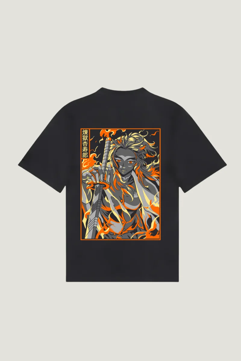 

Blaze of Rengoku Tee - Ignite Your Wardrobe