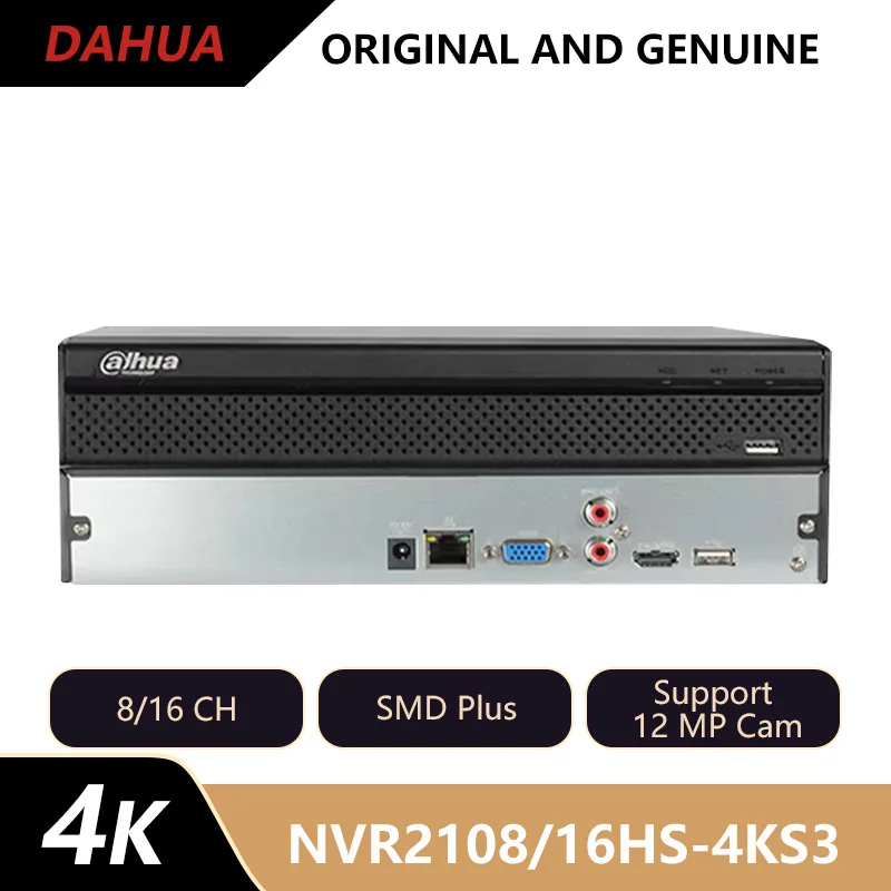 

Dahua 8CH 16CH Compact 1U 1HDD Lite Network Video Recorder Support Perimeter Protection by Camera NVR2108HS-4KS3 NVR2116HS-4KS3