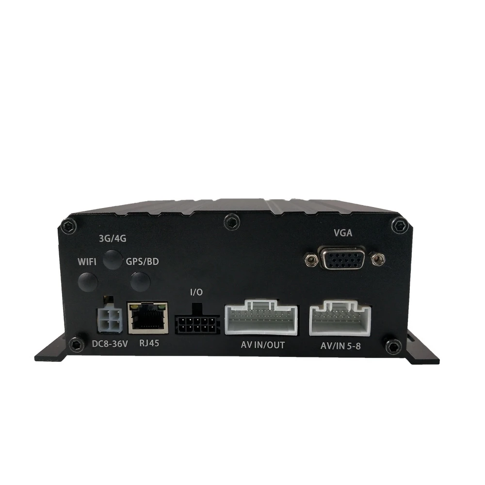 H.265 8 Channel Hard Disk Mobile Dvr With ADAS DMS System Vehicle Recorder