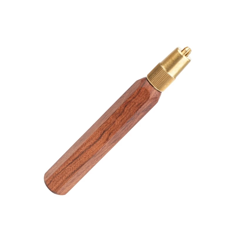 Tay cầm bằng gỗ 150mm với phụ tùng cổ kim loại cho cưa tay khắc thủ công