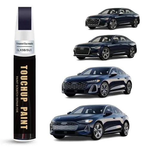 Car Touch Up Paint(Firmament Blue Metallic(LX5B/5U)) for Audi Car Paint Scratch Repair Kit, Quick & Easy Solution to Repair