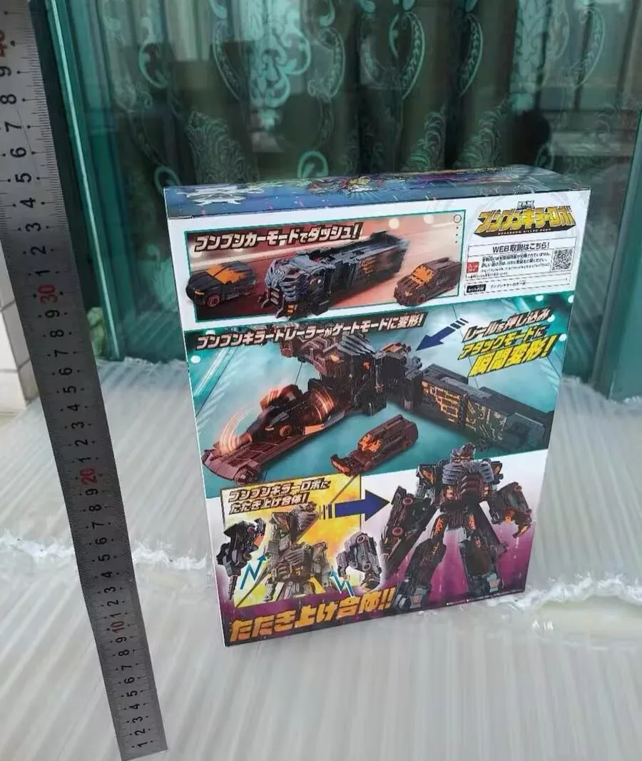 

Bandai Bakuage Sentai Boonboomger Anime Action Figures Super Sentai DX Transformer DX Soaring Mach Robot Model Toys gifts