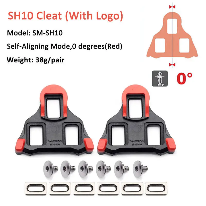 Shimano sepatu Cleat sepeda SH11 SH10 SH12, Pedal sepeda jalan Cleat kotak asli, sistem kecepatan Cleat Pedal sepeda