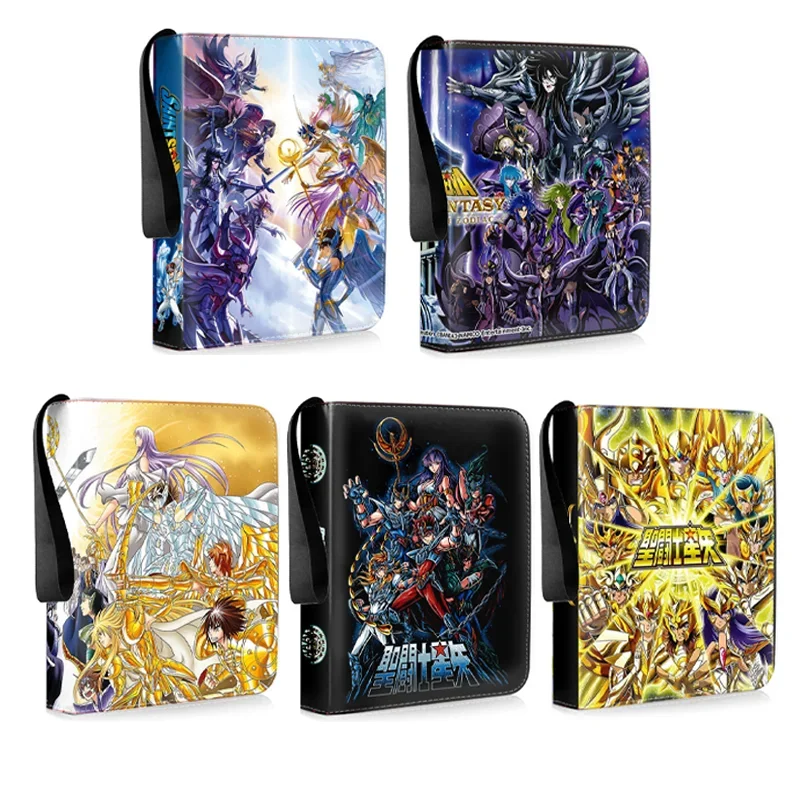 

New 400/900 PCS Anime Saint Seiya Card Album Map Letter Folder Binder Notebook Game Collection Gifts Toys