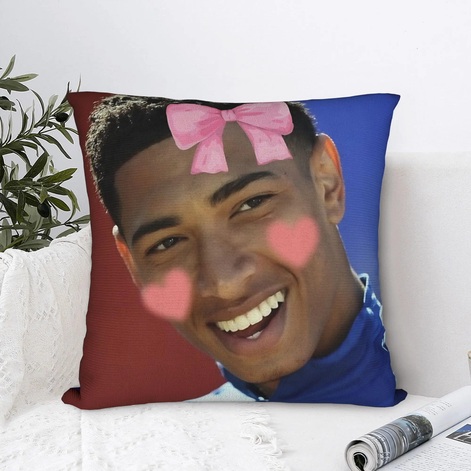 Football J-Jude B-Bellinghams Pillow Cover  Design Cushion Cover Vintage Pillow Case For Sofa Car Home Decor