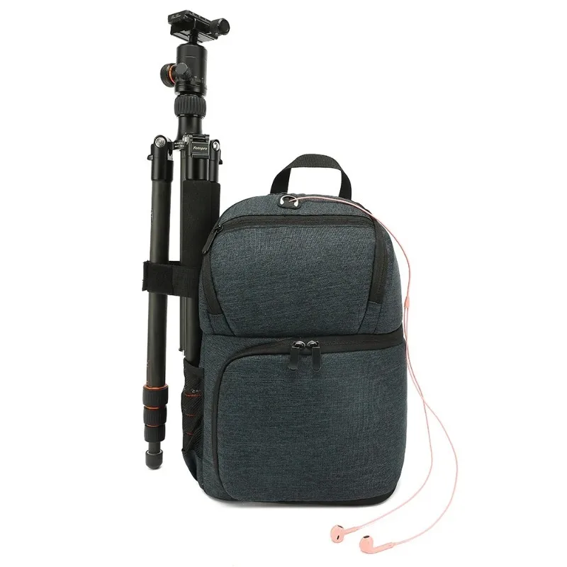 Waterproof Breathable DSLR Camera Bag, Single-Shoulder Design for Nikon, Canon, Sony Cameras, Includes Tripod Compartment - Phot