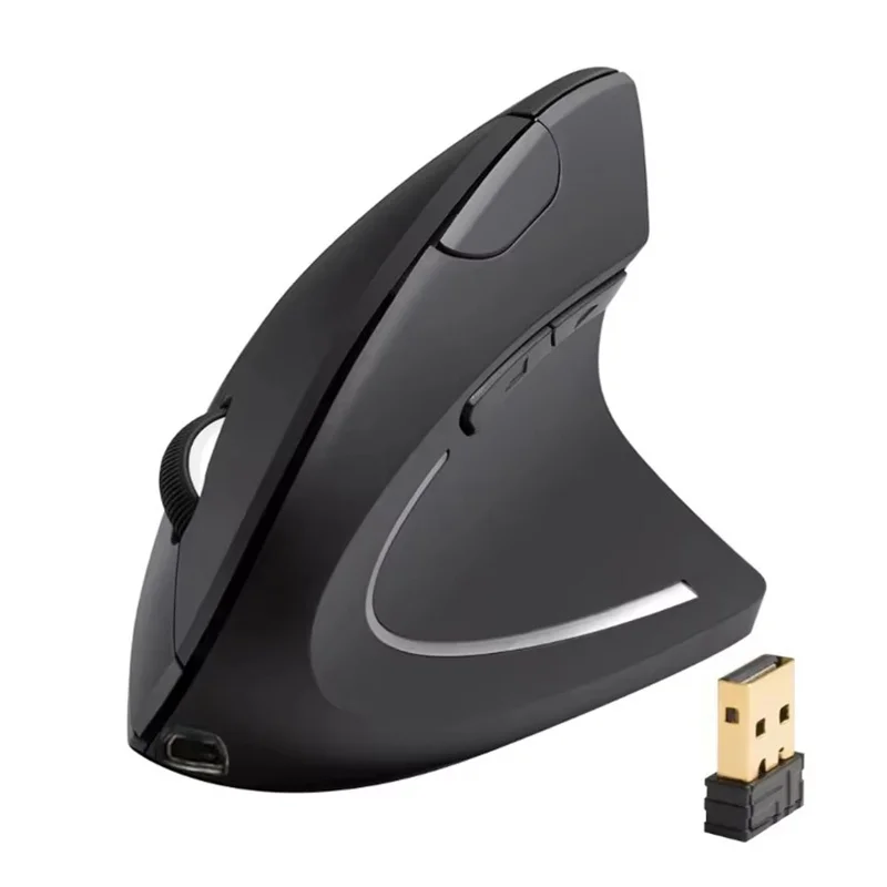 Rechargeable Computer Mice Ergonomic Wireless Mouse 1600DPI Comfort Grip Long Time Work Office Work PC Computer Accessories Tool