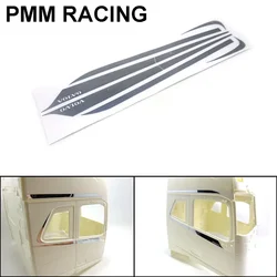 Side Decorative Metal Stickers for 1/14 Tamiya RC Truck Trailer Tipper VOLVO 56360 FH16 750 FH12 Car Diy Parts