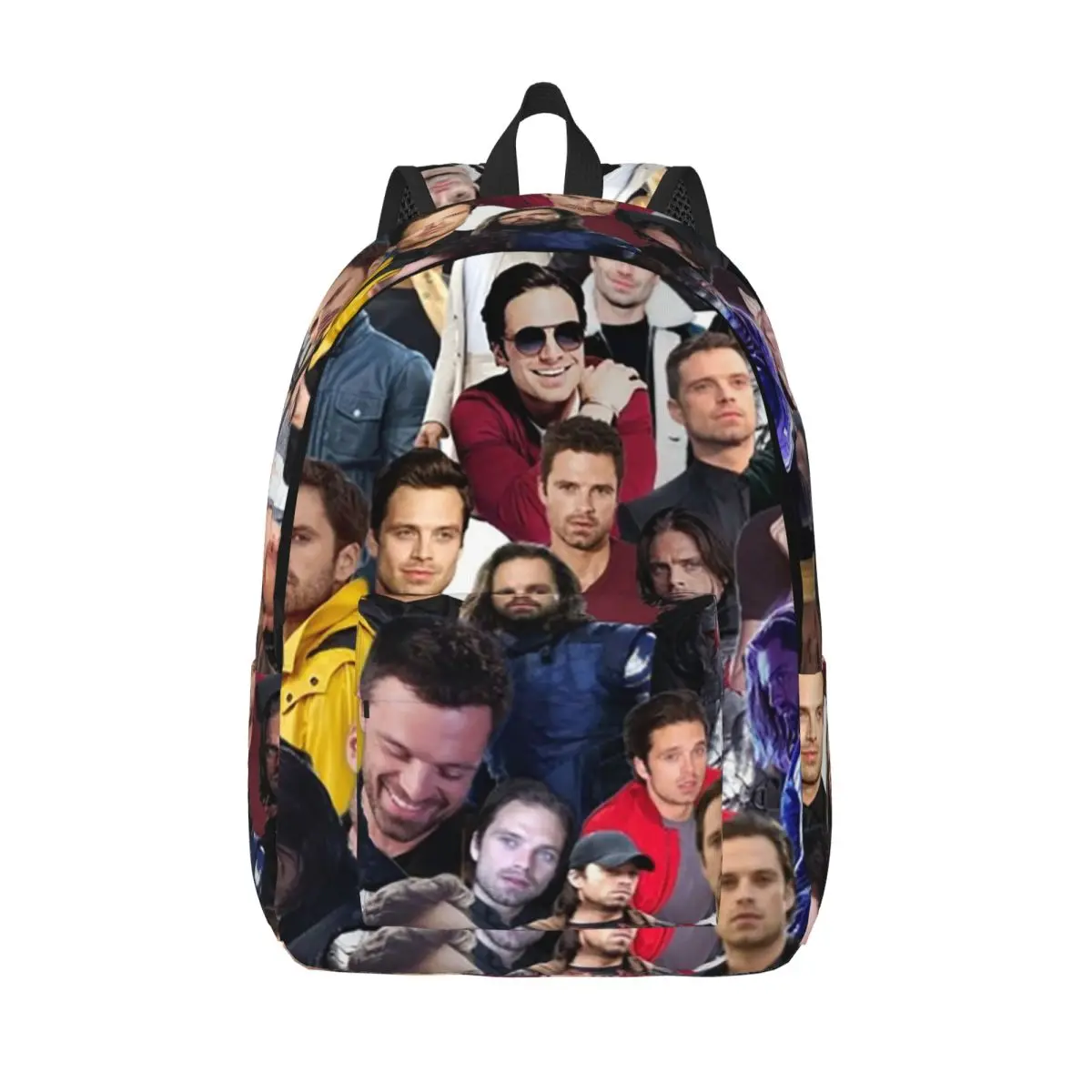 

Sebastian Stan College Student Backpack School Bag Hiking Travel Daypack for Men Women Bookbag Shoulder Bags