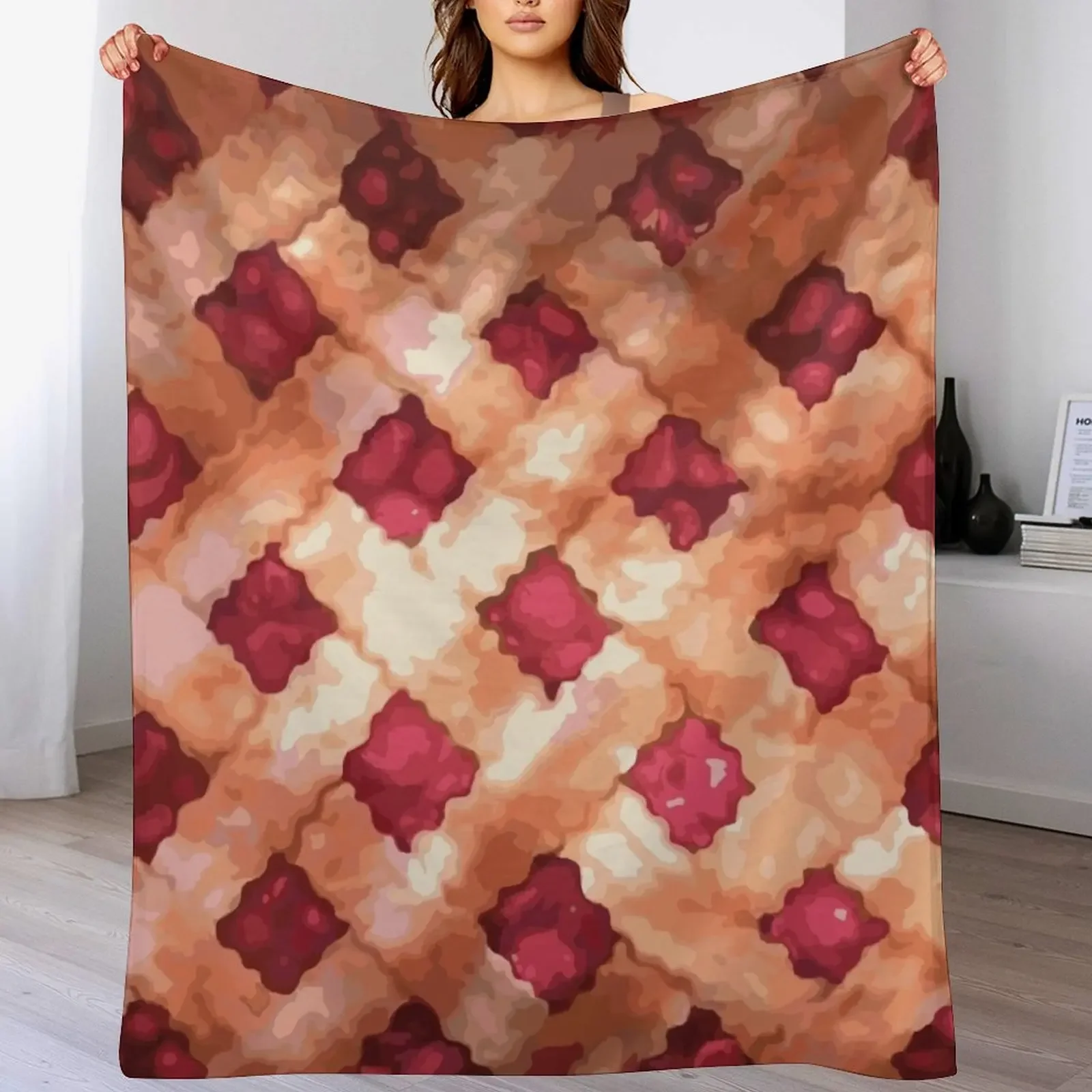 

Cherry Pie Curtain Waitress the Musical Throw Blanket blankets ands Decorative Throw wednesday Blankets