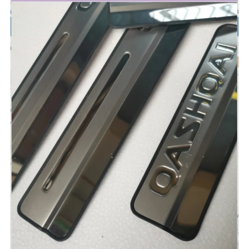 Car Styling stainless steel Car door cover outside door sill plate For Nissan Qashqai j11 j10 2008 2009-2016- 2020 Accessories