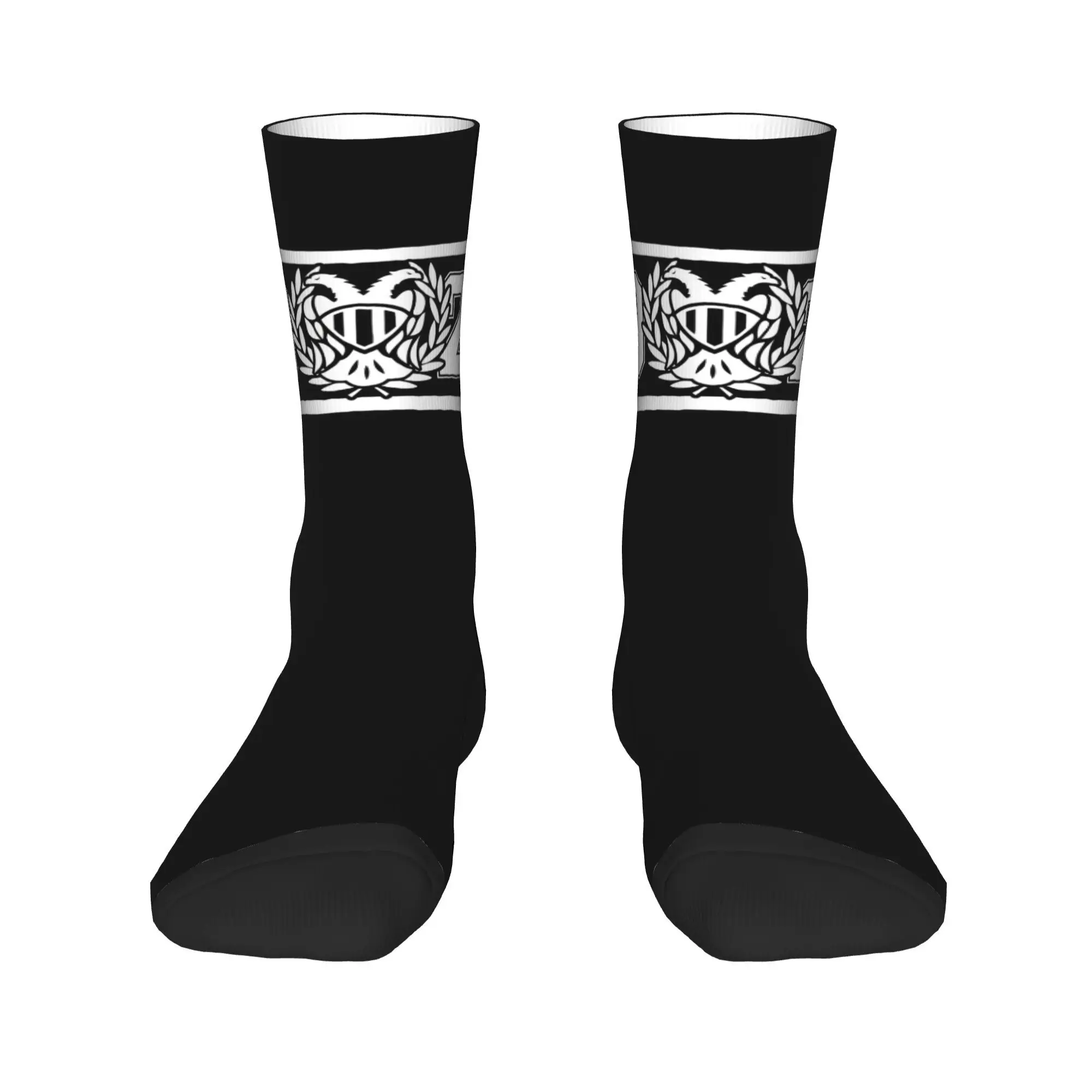 

Носки Paok Thessaloniki Ultras Hooligans, супер мягкие чулки в стиле Харадзюку, всесезонные длинные носки, аксессуары для подарков унисекс