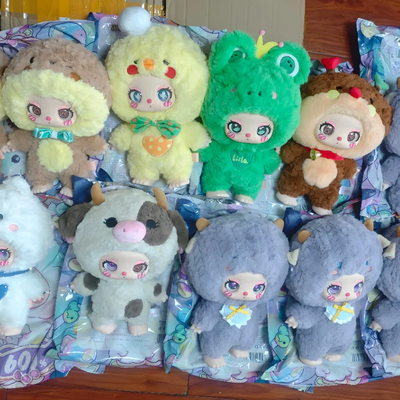 Liila Cat Liila'S Zoo 600 % Vinyl Blind Box Figur Sammeln Desktop Ornament Gemütliche Raumdekoration Kindergeburtstag Mystery Box Geschenk