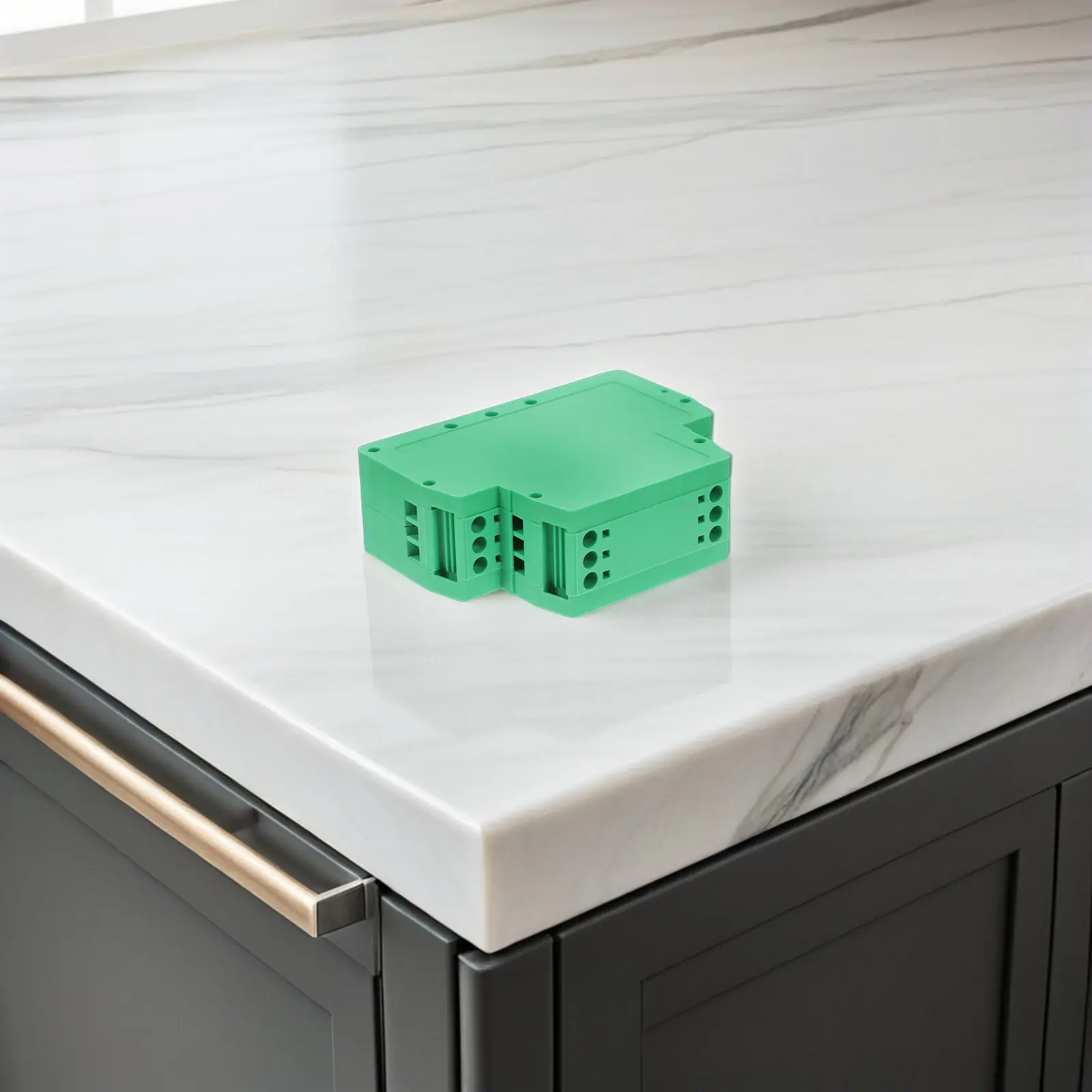 Boîtier électrique sur rail DIN, kits de borniers modulaires durables pour l'automatisation industrielle et la rénovation de la maison