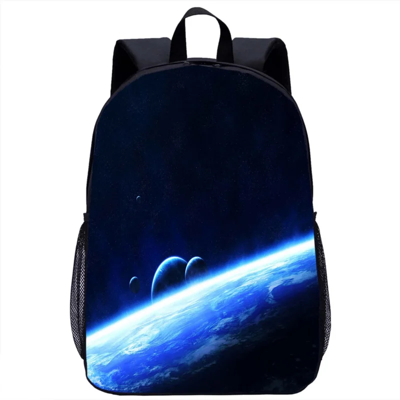 Universe Fantasy Planet Print Girls Boys Students Schoolbag Teenager Book Bag Daily Casual Backpacks Woman Man Travel Rucksack