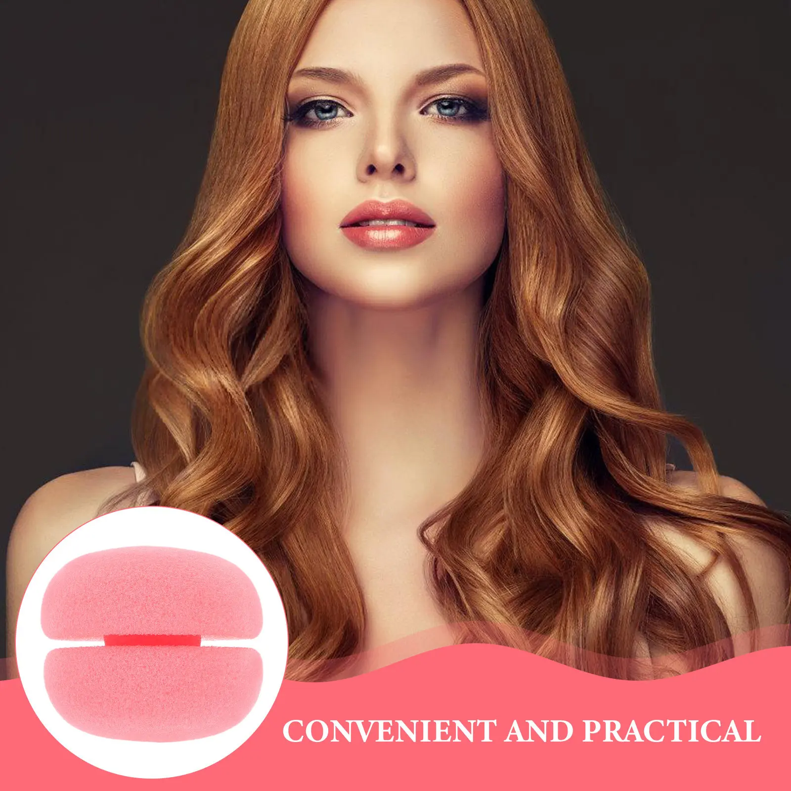 10Pcs Sponge Hair Rollers Soft Mushroom Curlers for Women All Hair Types DIY Styling Hairdressing Tool Sponge Curler