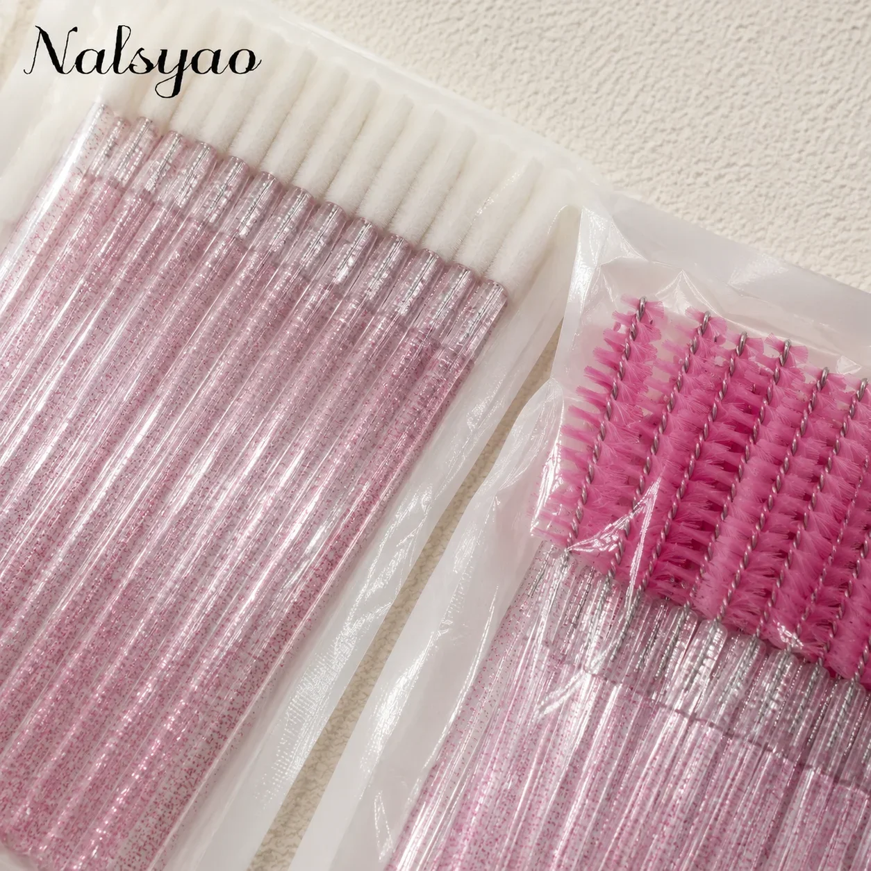 200pcs Eyelash Extension Removal Brush Micro Brush Applicator Disposable Mascara Wand Lash