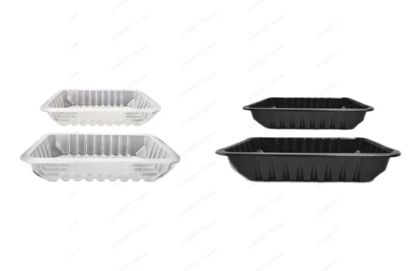 MAP Fresh-Keeping Takeout Boxes, Leak-Proof Rectangle Food Containers with Lids, Commercial Disposable Packaging for Delivery