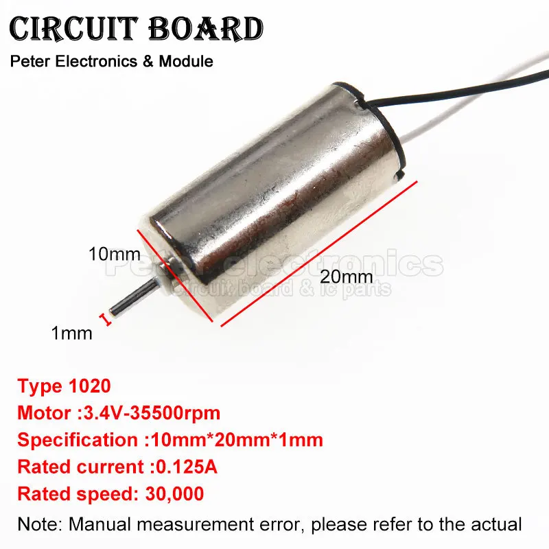 8520 DC 3V-3.7V Mini Coreless Motorr 0408 412 614 716 720 816 820 1020 8520 716 High Speed Micro For RC Drone