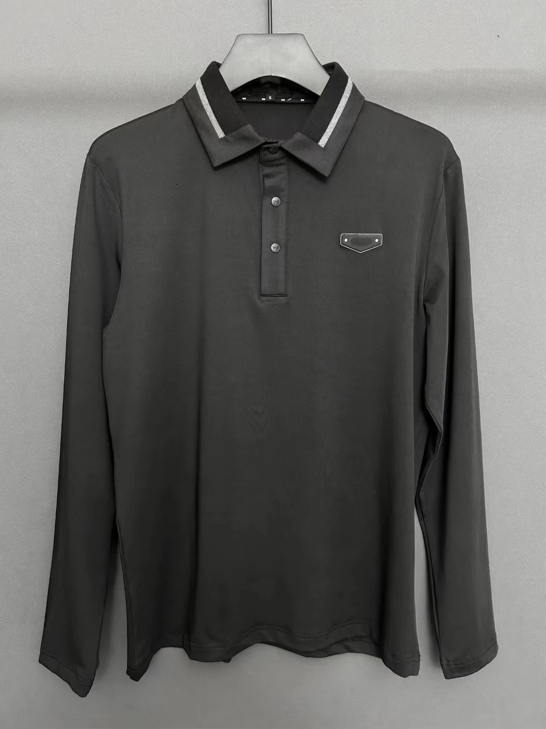 2026 Autumn New Golf Shirt Men Collar Long Sleeve Golf Jersey Man Fashion Leisure Outdoor Sports Golf Clothing