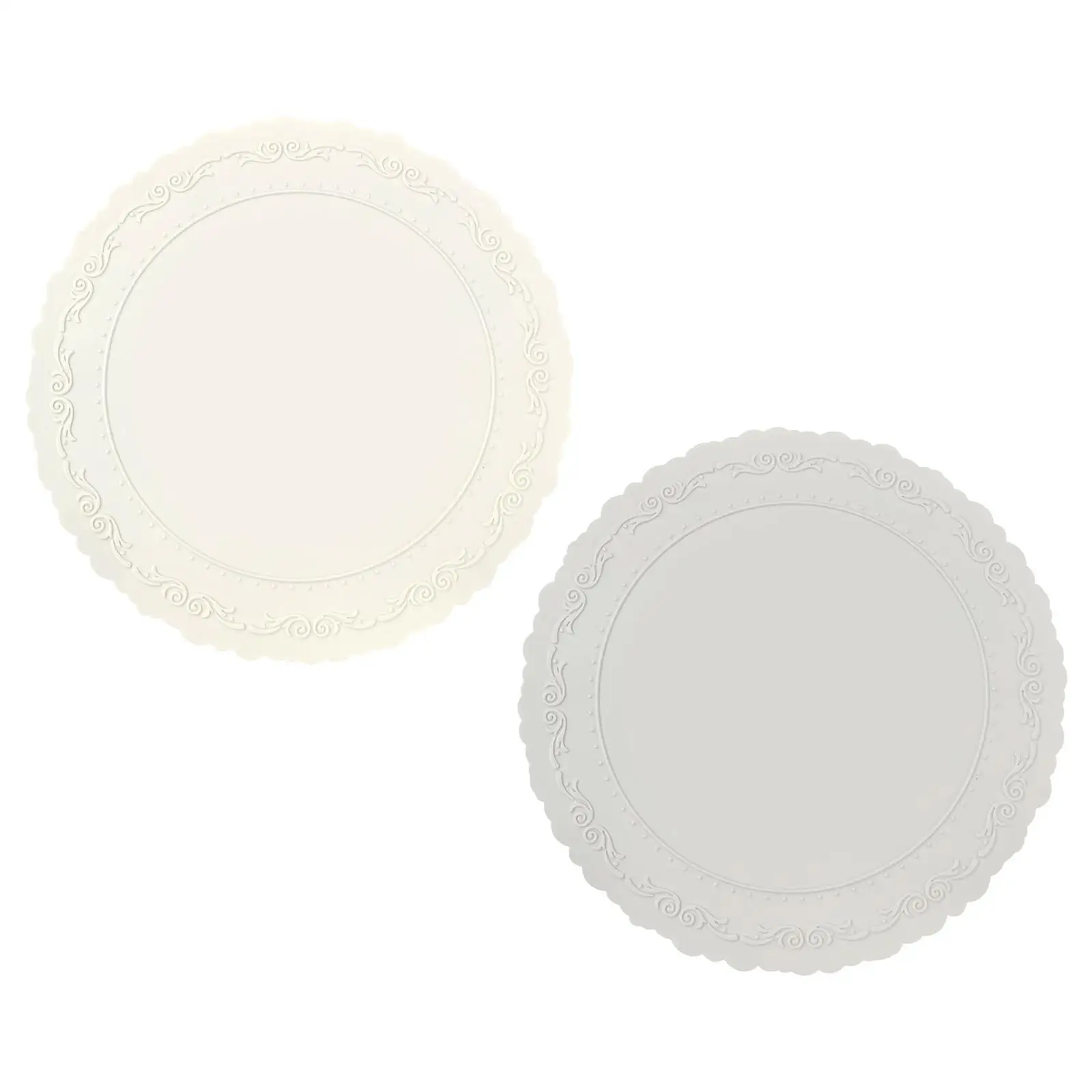Easy Clean Silicone Placemats for Dining Table Heat Resistant Waterproof Oval Tablemats for Restaurant and Home Dining view 3
