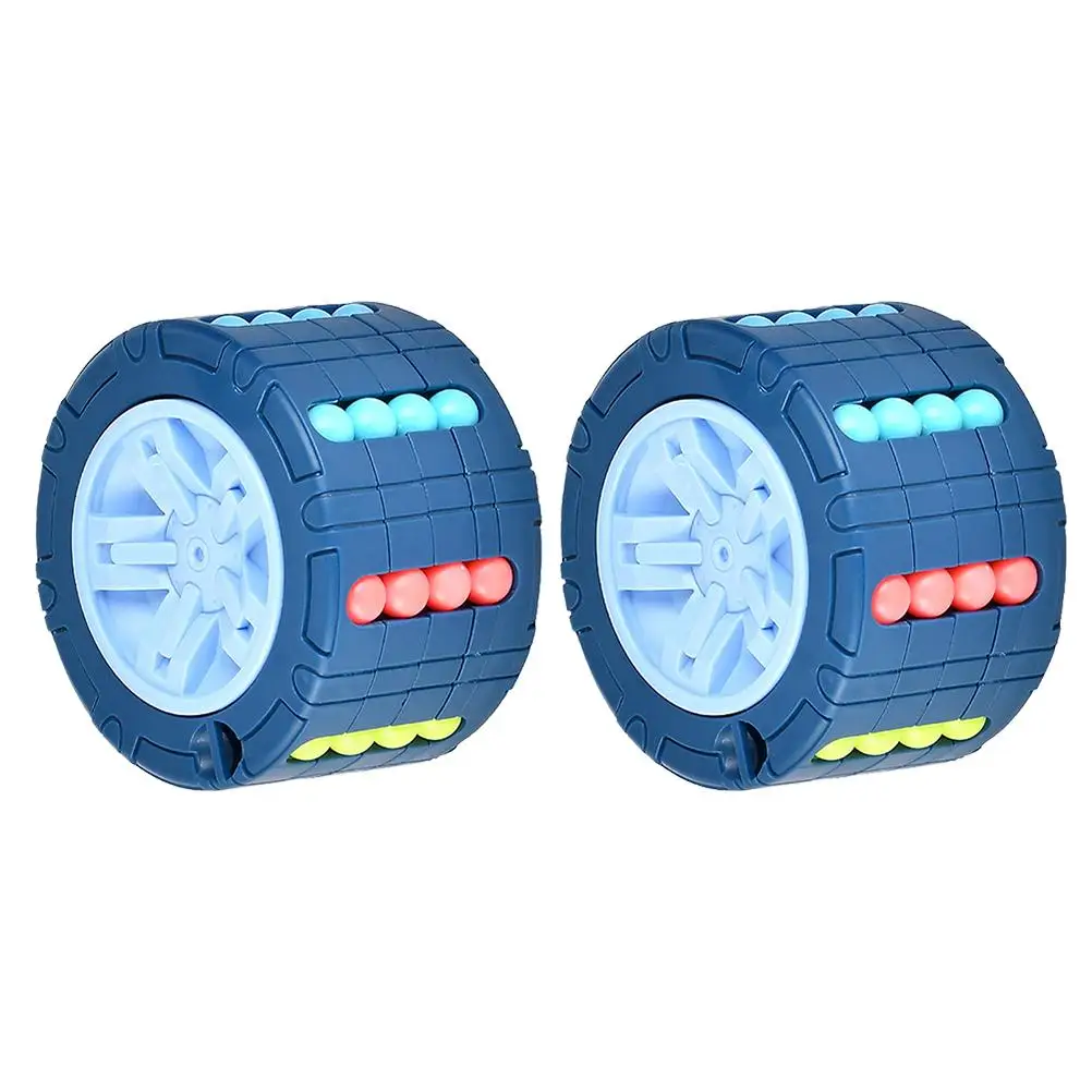 2Pcs Fingertip Cube Toy High Quality Plastic Intelligence Kids Decompression Plaything Lightweight