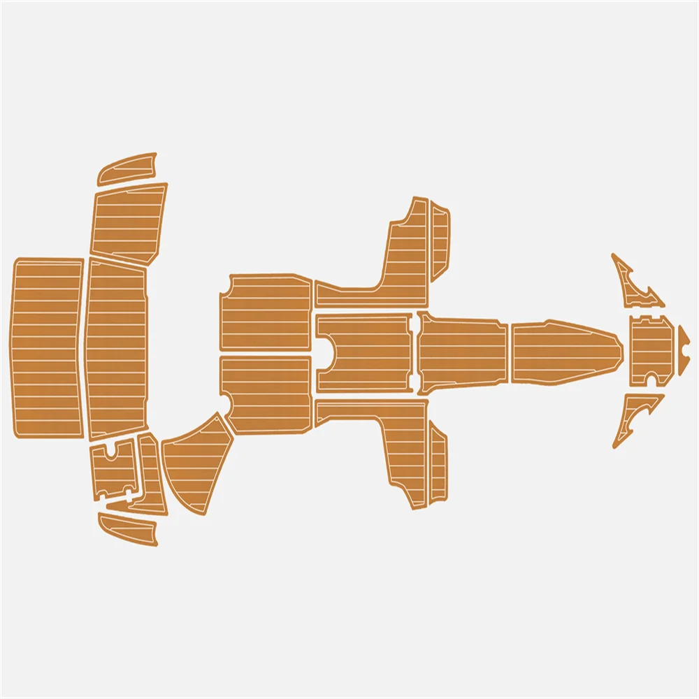 

2019 CHAPARRAL 23 SURF Кокпит для плавания, платформа, лук 1/4 дюйма, 6 мм, пена EVA, искусственный пол