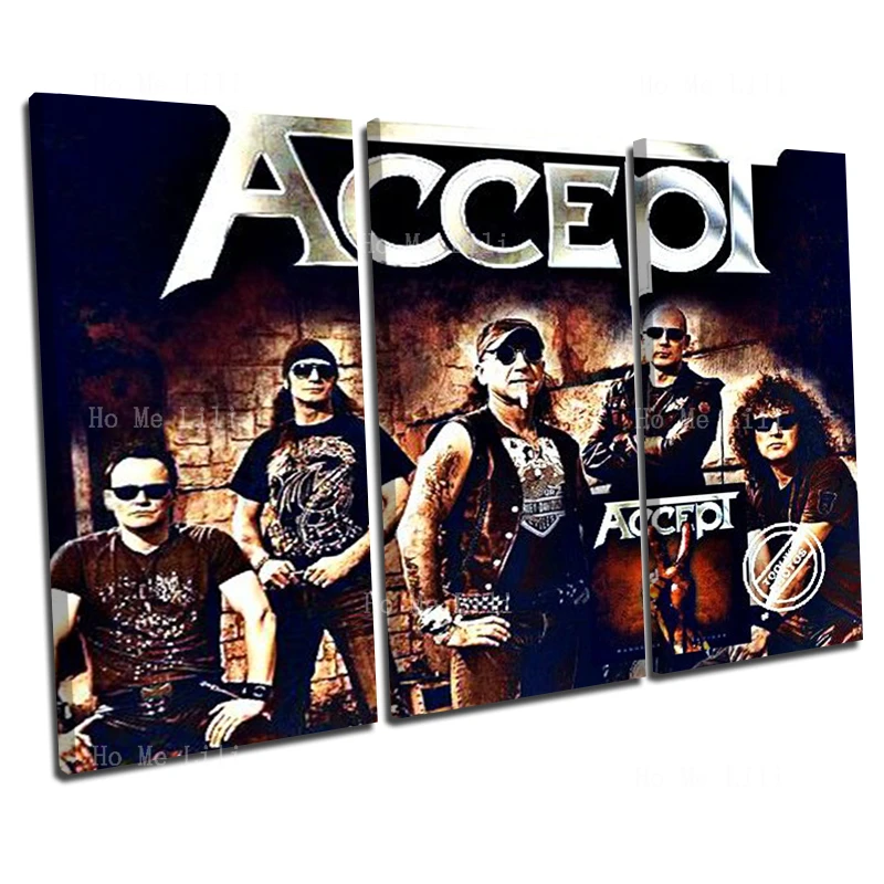 Accept Announces Fall 2022 North American Tour Triplet Combination Art Decorative Painting