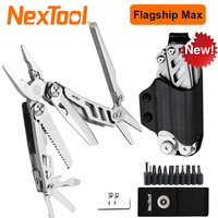 New Upgraded NexTool Flagship Max 14 In 1 Multi Tool Pliers Folding Multitool Large Scissors Outdoor Camping EDC Tools