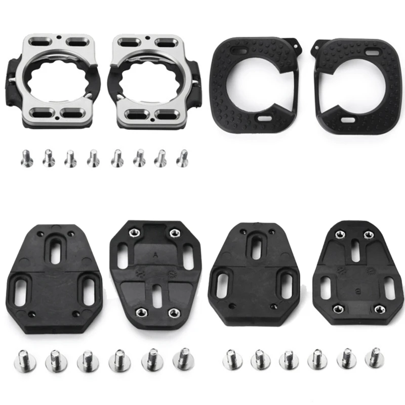 

Road Bike Pedal Cleats Self-Locking Pedal Cleat Three-Hole Conversion Splint Protective Cover For Speedplay Zero Bicycle