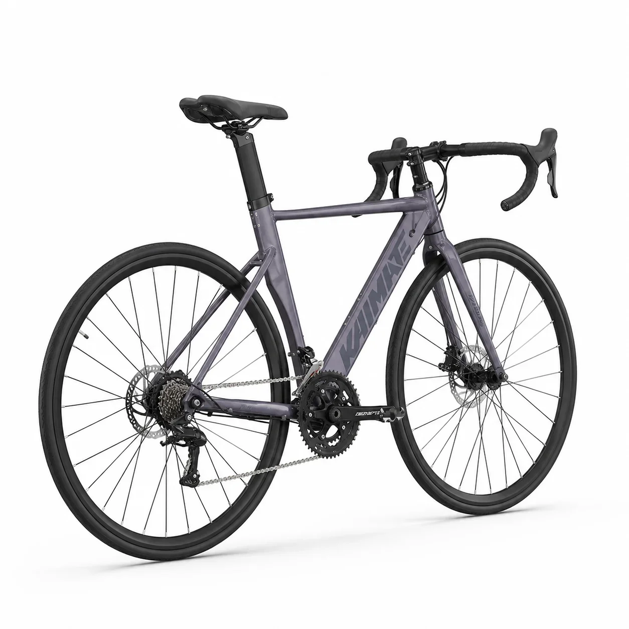 Aluminum Alloy Bent Handlebar Hidden Cable Road Bike Bicycle for Students and Teenagers purple
