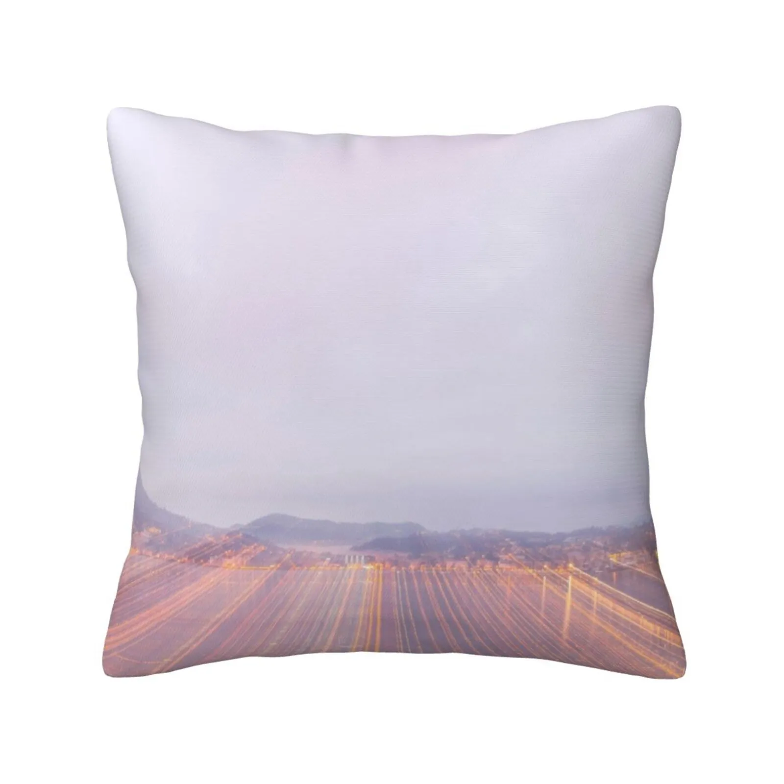 Lugano In Dusk Home Sofa Car Waist Throw Pillowcase San Salvatore Dusk Morning Mountain Swiss Alps Culture Sky Clouds Alpine