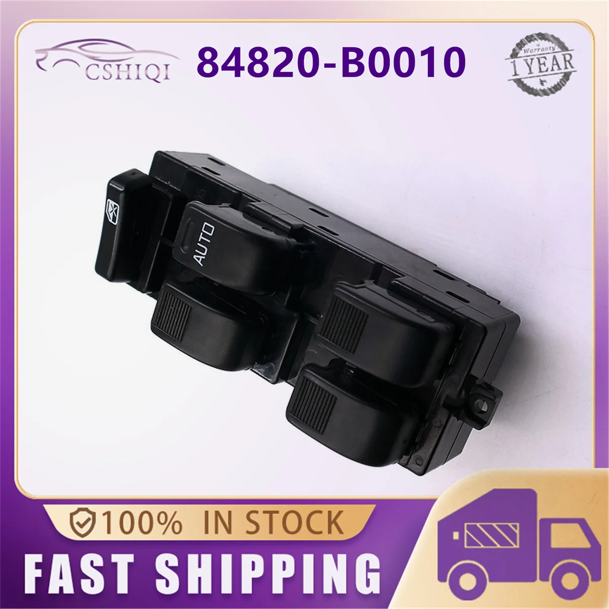 

84820-B0010 Electric Power Master Window Control Switch For Toyota Sparky Avanza Daihatsu Atrai Terios Sirion Car Accessories