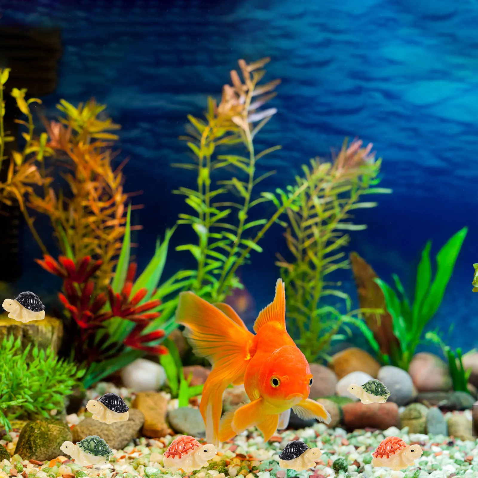 

15Pcs Small Turtle Ornament Delicate Mini Turtle Crafts for Micro Landscape Bonsai Home Decor Micro Landscape Decors